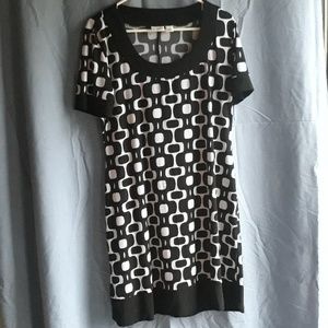 Black/White Retro style Dress